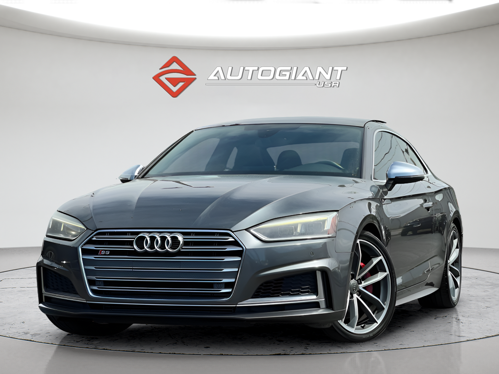 Daytona Gray Pearl 2018 Audi S5 3.0T quattro Premium Plus Coupe AWD Coupe All-Wheel Drive 8-Speed Automatic