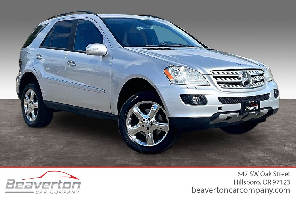 Silver 2006 Mercedes-Benz M-Class SUV / Crossover All-Wheel Drive 7-Speed Automatic Overdrive