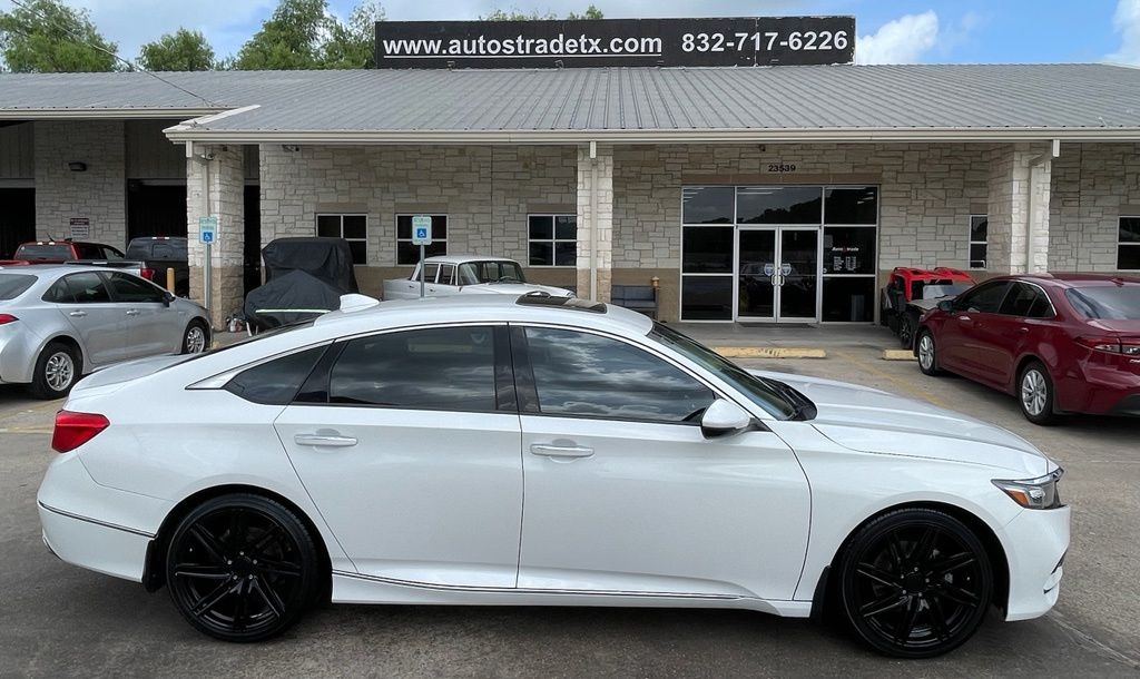 2018 Honda Accord Touring White at Cook Ford