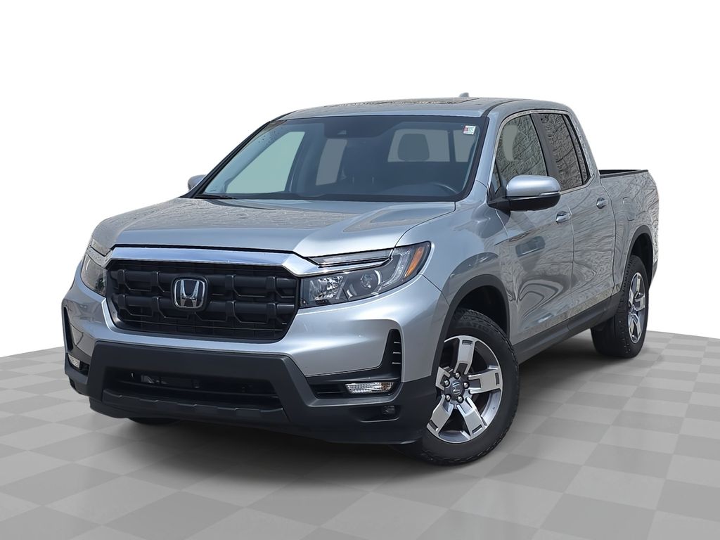 Sonic Gray Pearl 2024 Honda Ridgeline Pickup Truck All-Wheel Drive 9-Speed Automatic