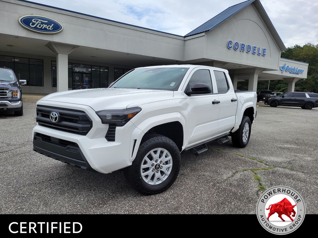 Ice Cap 2024 Toyota Tacoma Pickup Truck Four-Wheel Drive 8-Speed Automatic
