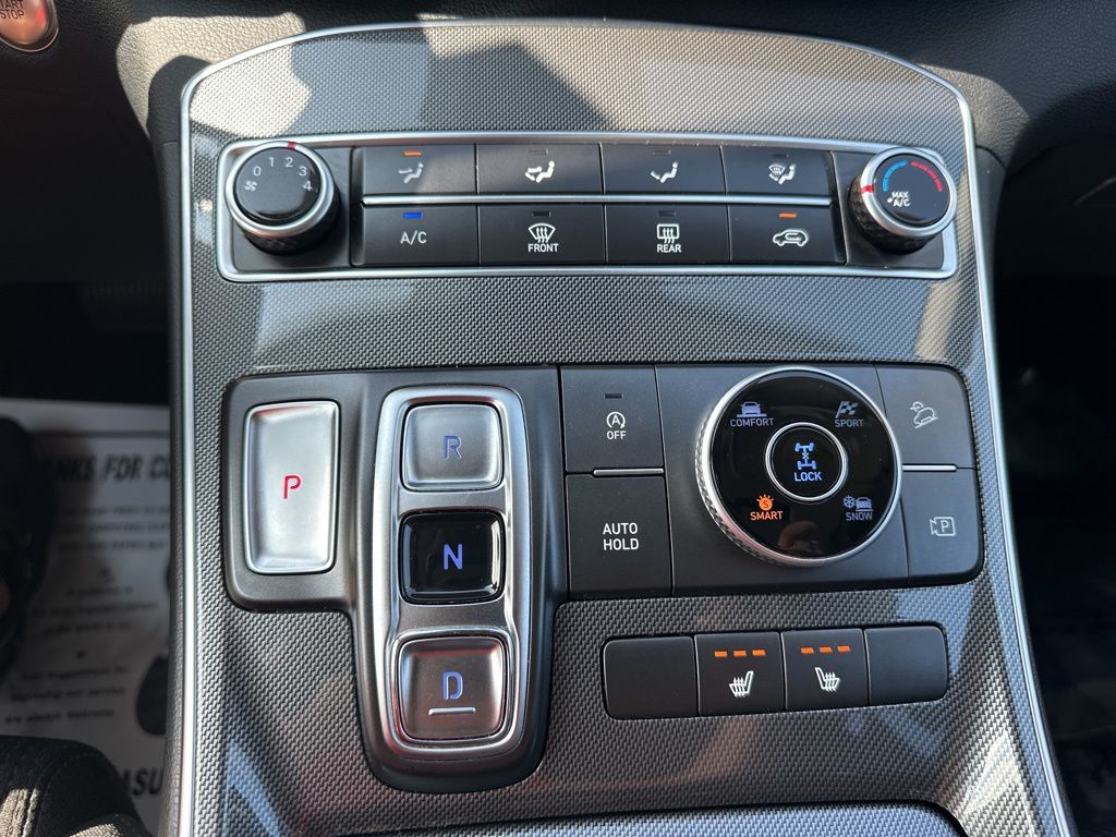 2022 Quartz White Hyundai Santa Fe SEL AWD SUV