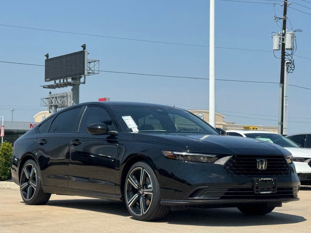 2026 Honda Accord Hybrid Sport Black at Community Honda