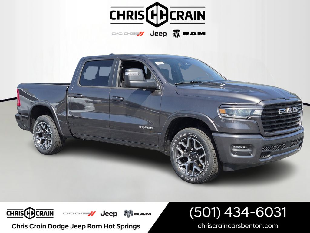 Crystal Metallic 2026 RAM 1500 Pickup Truck Four-Wheel Drive 8-Speed Automatic