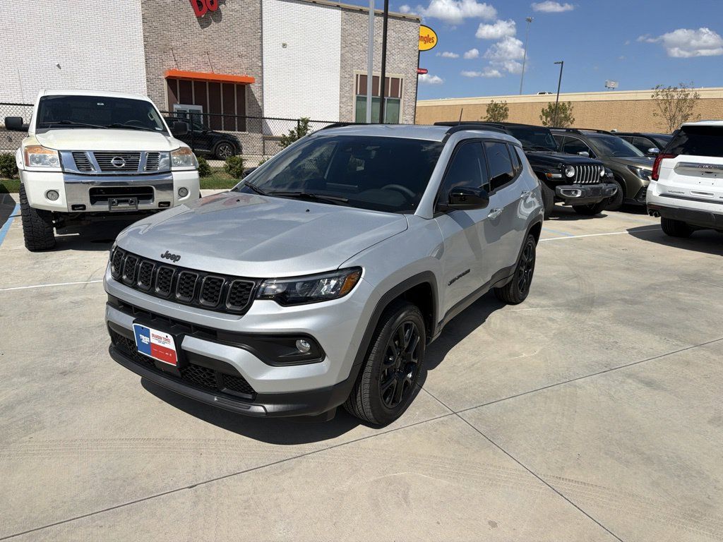 Silver 2026 Jeep Compass SUV / Crossover Four-Wheel Drive 8-Speed Automatic