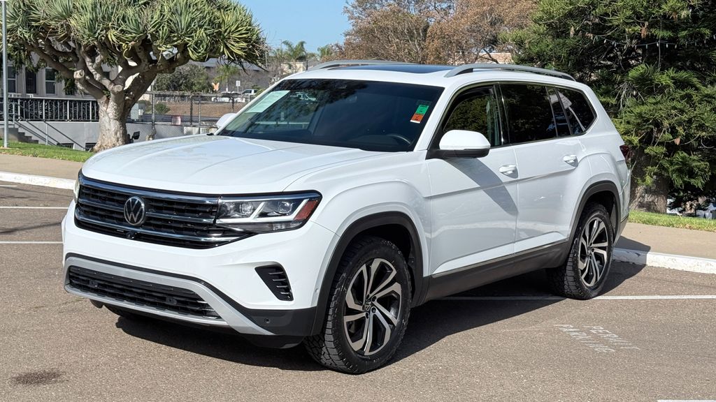 Used 2021 Volkswagen Atlas SEL Premium 4D Sport Utility