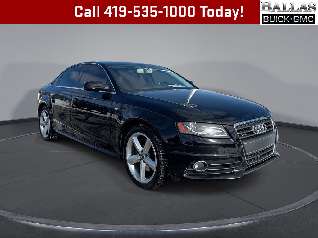 2012 Audi A4 2.0T quattro Premium Plus Sedan AWD