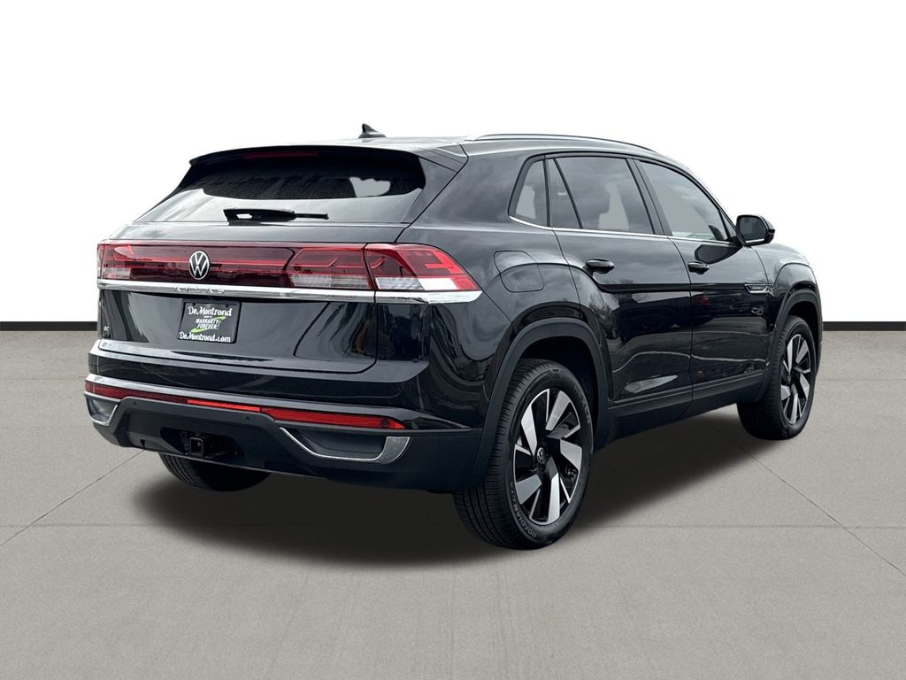 2026 Volkswagen Atlas Cross Sport 2.0T SE w/Technology Black at DeMontrond Auto Country