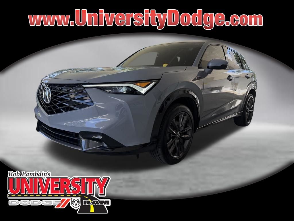 Gray 2025 Acura ADX SUV / Crossover All-Wheel Drive Continuously Variable Transmission