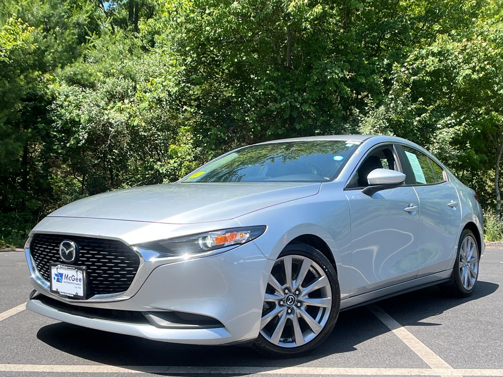 Sonic Silver Metallic 2020 Mazda MAZDA3 Sedan All-Wheel Drive 6-Speed Automatic