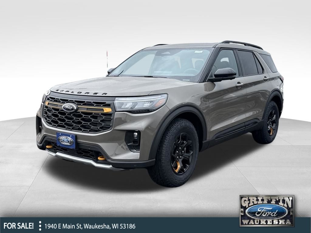Gray 2026 Ford Explorer Tremor AWD SUV / Crossover All-Wheel Drive Automatic