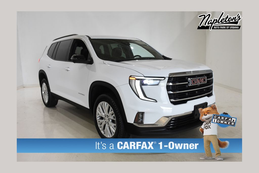 Summit White 2024 GMC Acadia SUV / Crossover Front-Wheel Drive 8-Speed Automatic