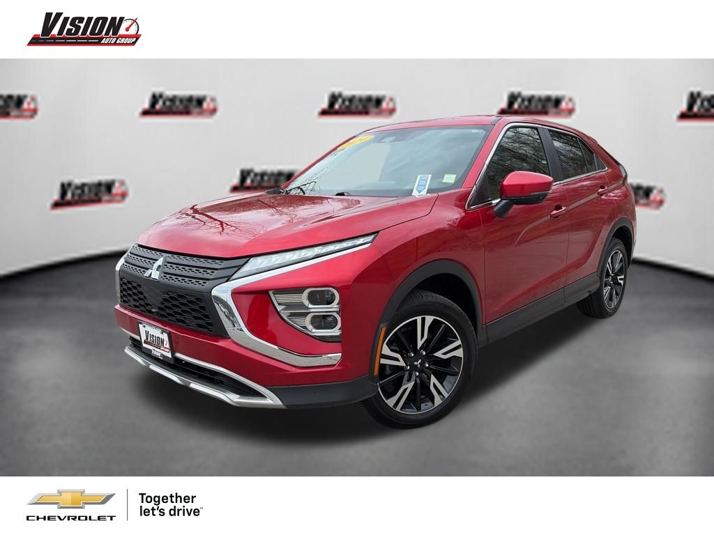 Red 2024 Mitsubishi Eclipse Cross SUV / Crossover All-Wheel Drive Continuously Variable Transmission