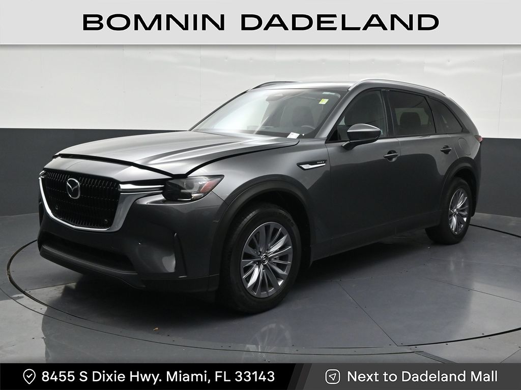 Machine Gray 2025 Mazda CX-90 SUV / Crossover All-Wheel Drive 8-Speed Automatic