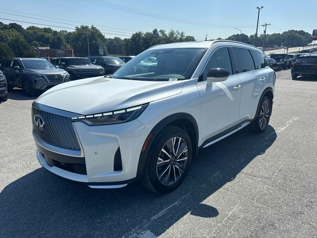Radiant White 2026 INFINITI QX60 SUV / Crossover All-Wheel Drive 9-Speed Automatic