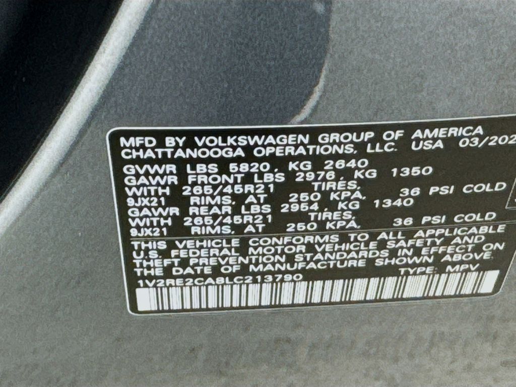 Used Car 2020 Volkswagen Atlas Cross Sport  3.6l V6 Sel R-line For Sale Under $20,000 In Austin, Texas