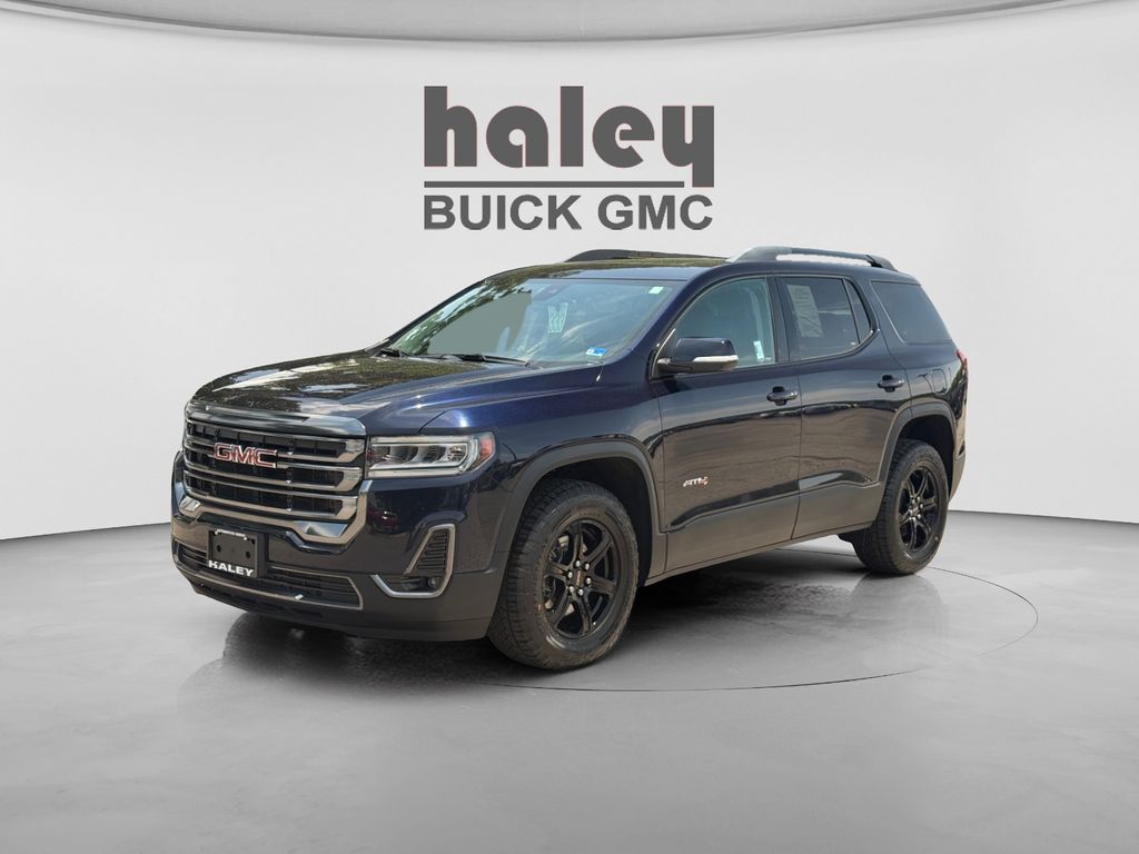 Midnight Blue Metallic 2021 GMC Acadia AT4 AWD SUV / Crossover Four-Wheel Drive 9-Speed Automatic