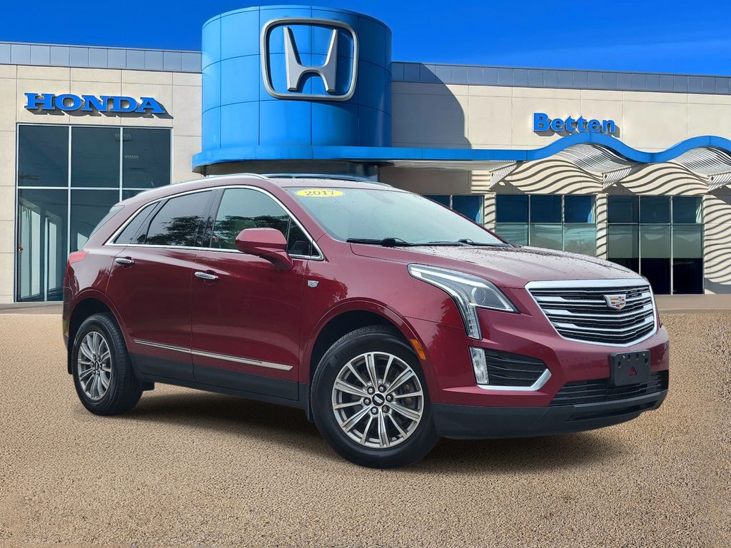 Red Passion Tintcoat 2017 Cadillac XT5 SUV / Crossover Four-Wheel Drive 8-Speed Automatic