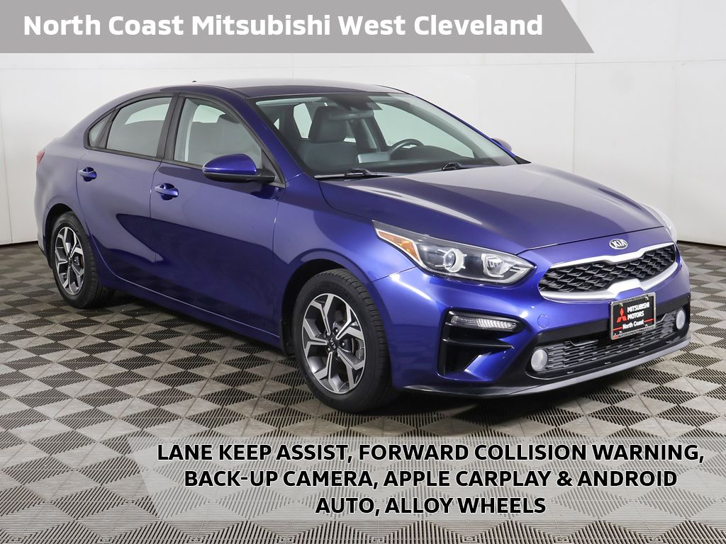 Deep Sea Blue 2019 Kia Forte LXS FWD Sedan Front-Wheel Drive Continuously Variable Transmission