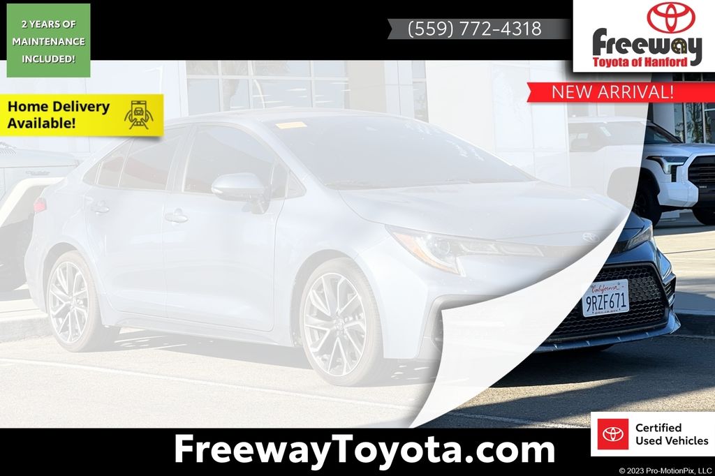 Celestite 2022 Toyota Corolla SE FWD Sedan Front-Wheel Drive Continuously Variable Transmission