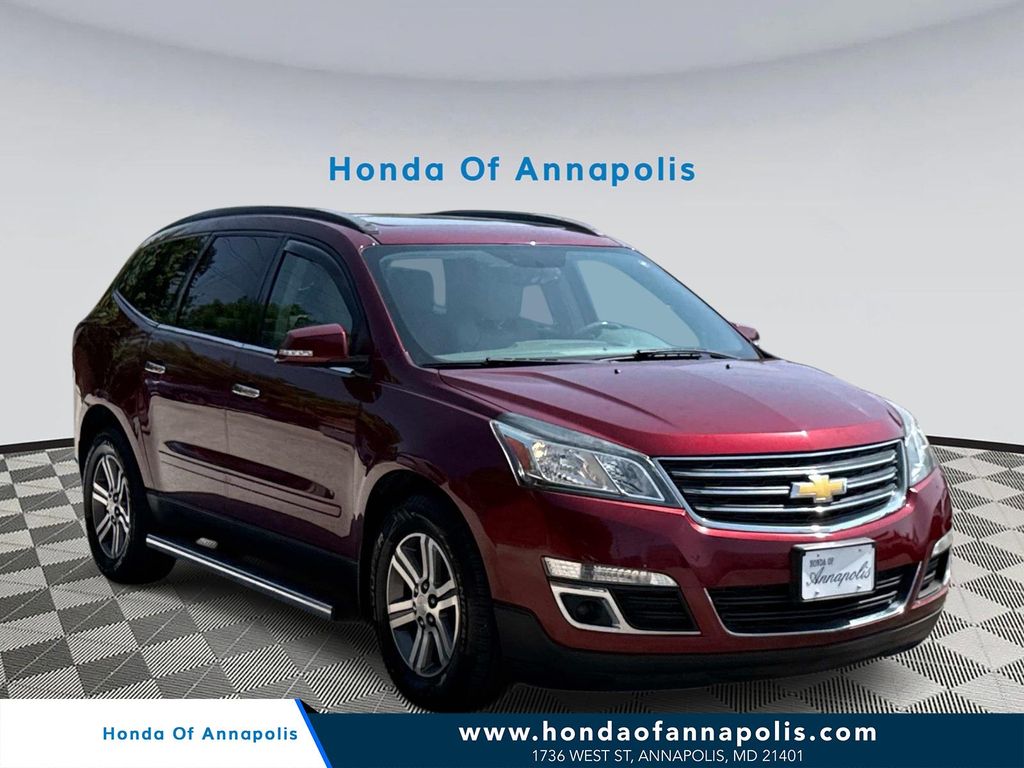 Siren Red Tintcoat 2017 Chevrolet Traverse SUV / Crossover All-Wheel Drive 6-Speed Automatic