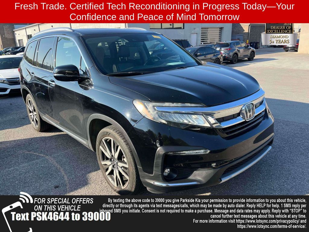 Black 2019 Honda Pilot SUV / Crossover All-Wheel Drive 9-Speed Automatic