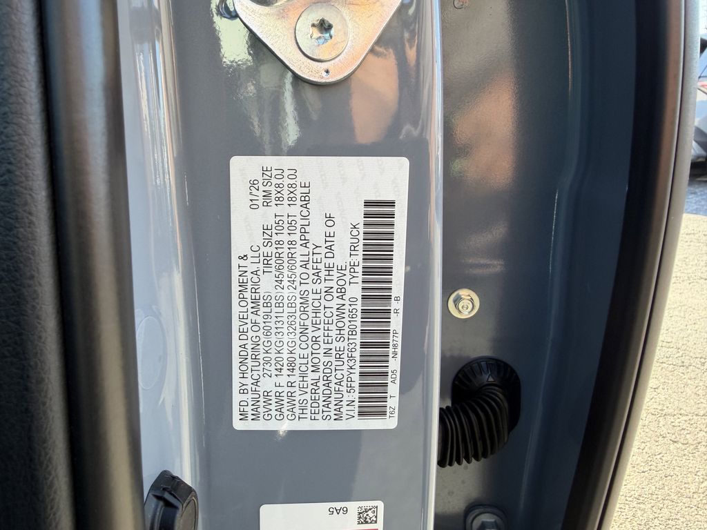 new 2026 Honda Ridgeline car, priced at $46,238