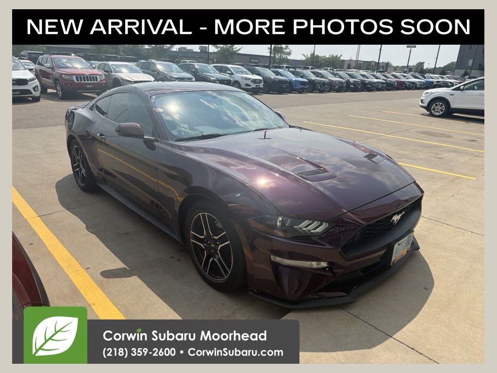 Red (Royal Crimson Metallic Tinted Clearcoat) 2018 Ford Mustang Coupe Rear-Wheel Drive Automatic