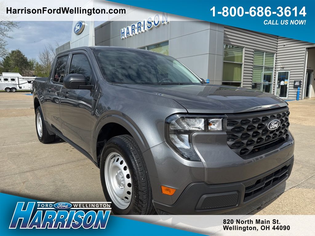 Gray Metallic 2025 Ford Maverick XL SuperCrew AWD Pickup Truck All-Wheel Drive 8-Speed Automatic