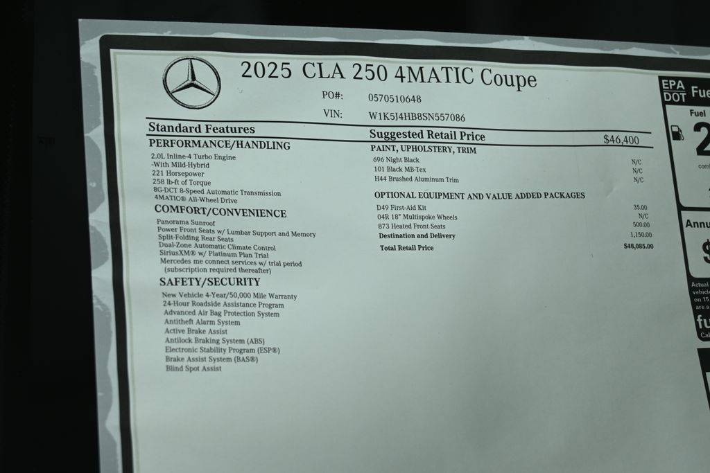 2025 Mercedes-Benz CLA 250 28