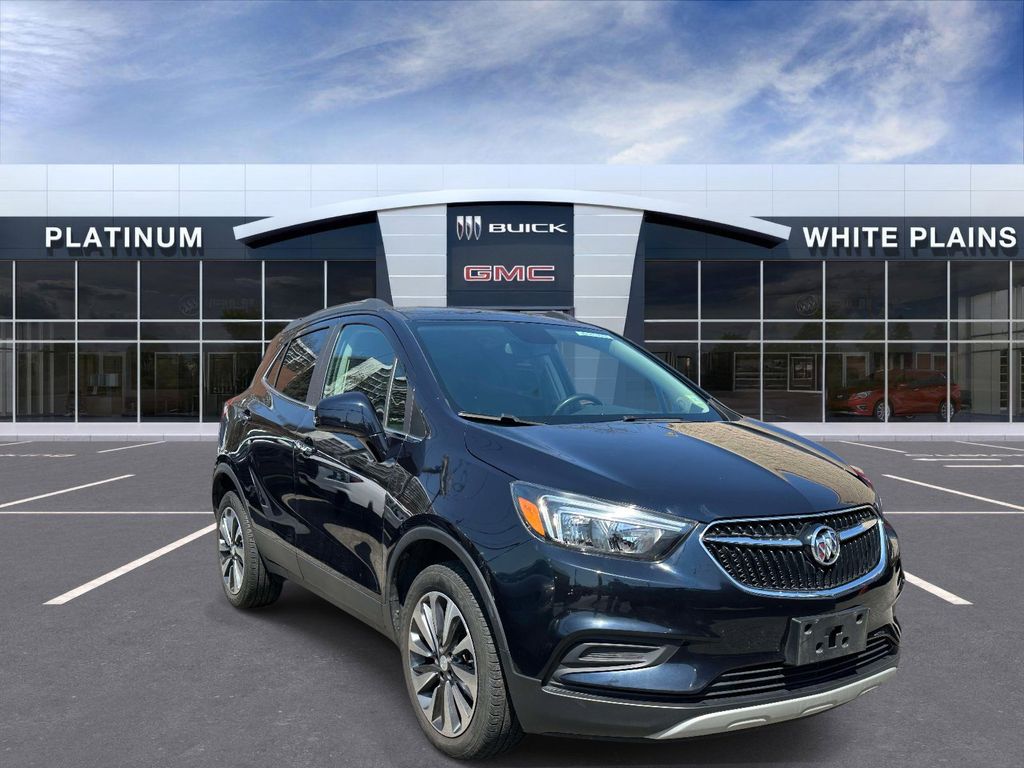 Dark Moon Blue Metallic 2022 Buick Encore Preferred AWD SUV / Crossover All-Wheel Drive 6-Speed Automatic Overdrive