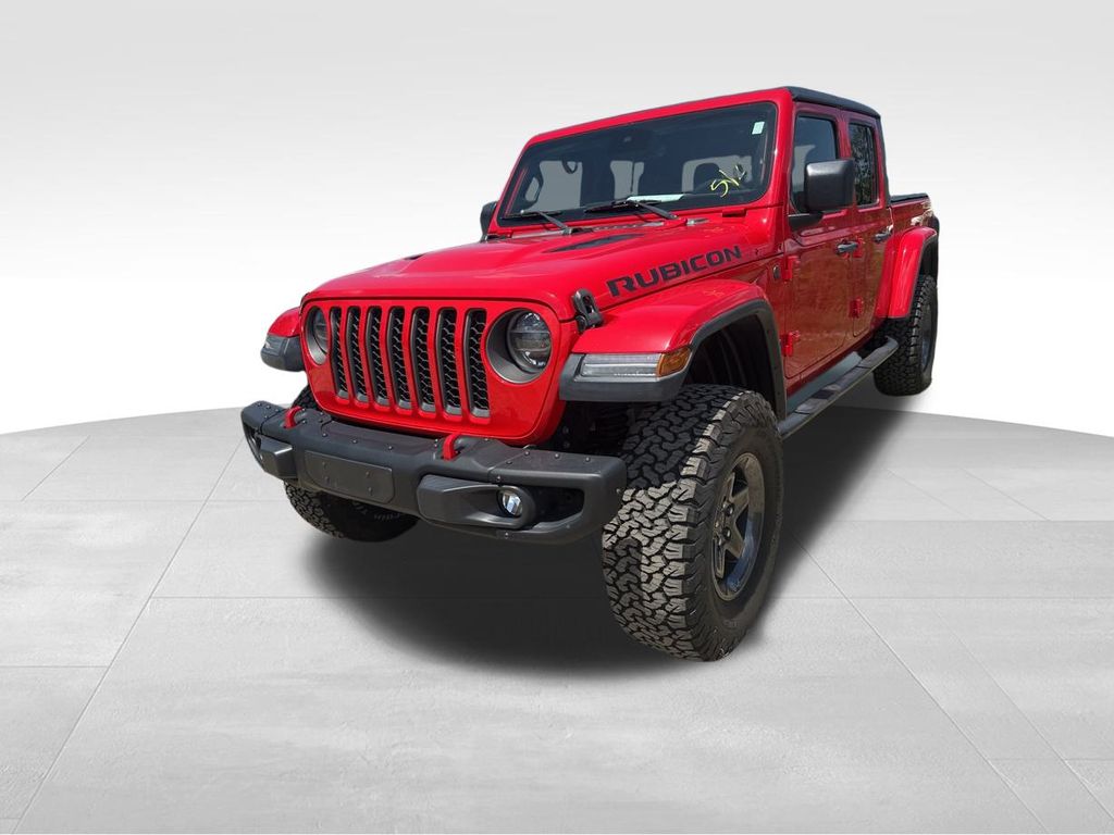 2020 Firecracker Red Clearcoat Jeep Gladiator Rubicon 4X4 Truck