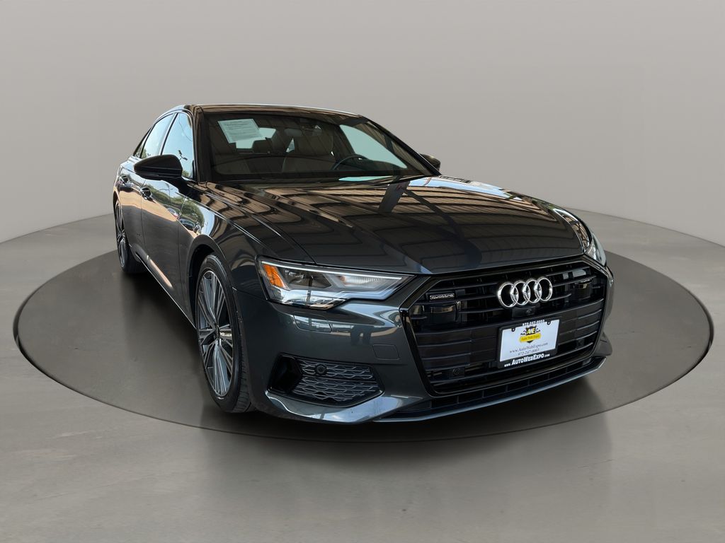 Manhattan Gray Metallic 2023 Audi A6 quattro Premium 45 TFSI Sedan All-Wheel Drive 7-Speed Automatic