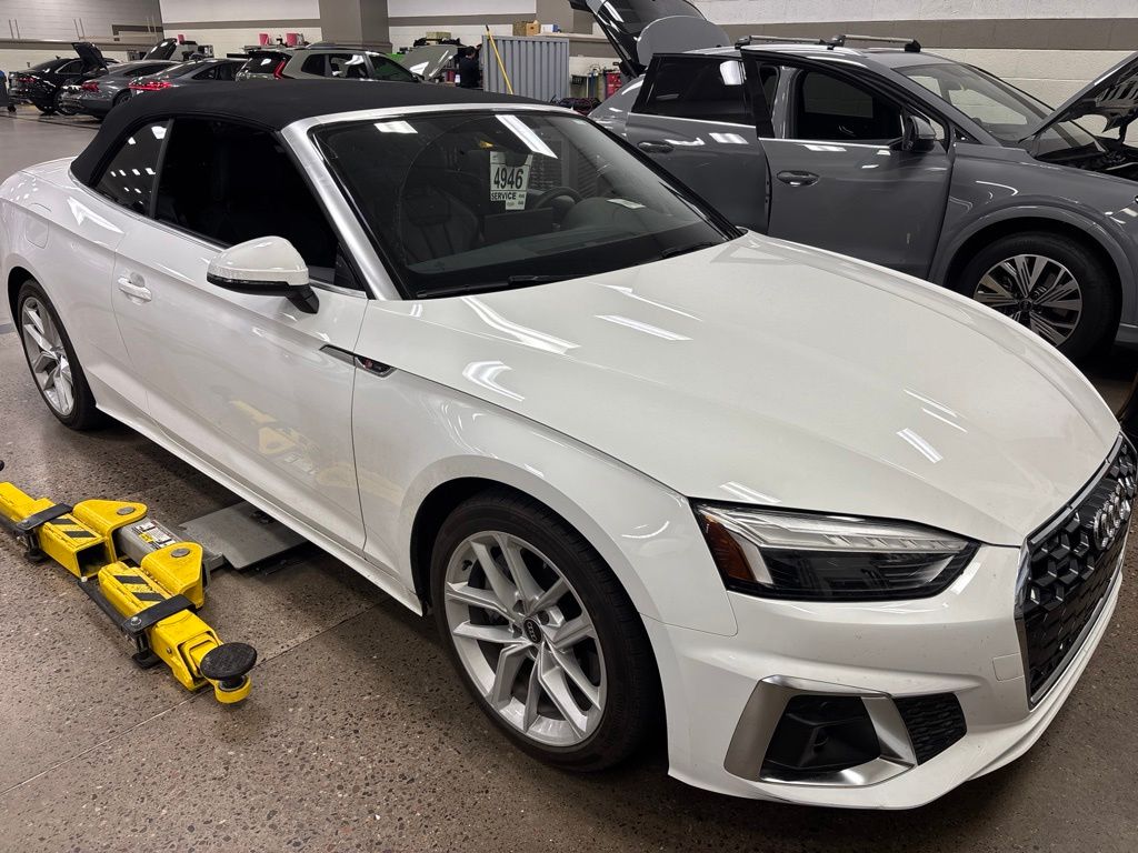 Used 2023 White Audi 45 S line Premium image 3