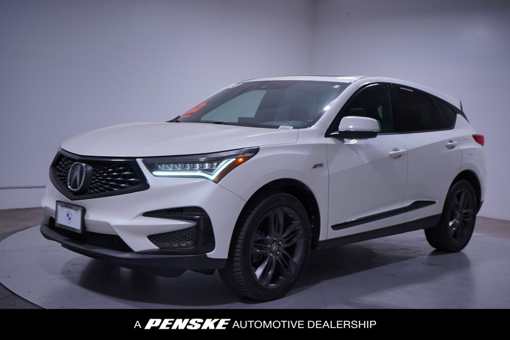 Diamond White Pearl 2019 Acura RDX SUV / Crossover All-Wheel Drive Automatic