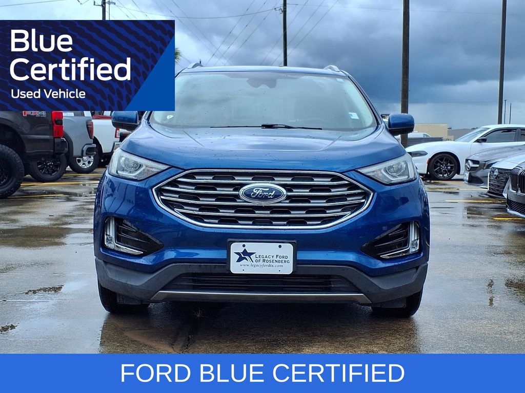 2021 Ford Edge SEL Blue at Cook Ford