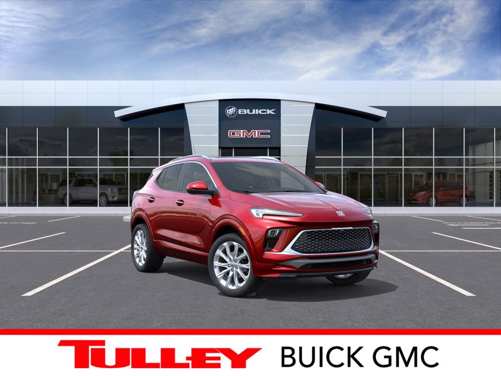 Brilliant Red 2026 Buick Encore GX Avenir AWD SUV / Crossover All-Wheel Drive 9-Speed Automatic