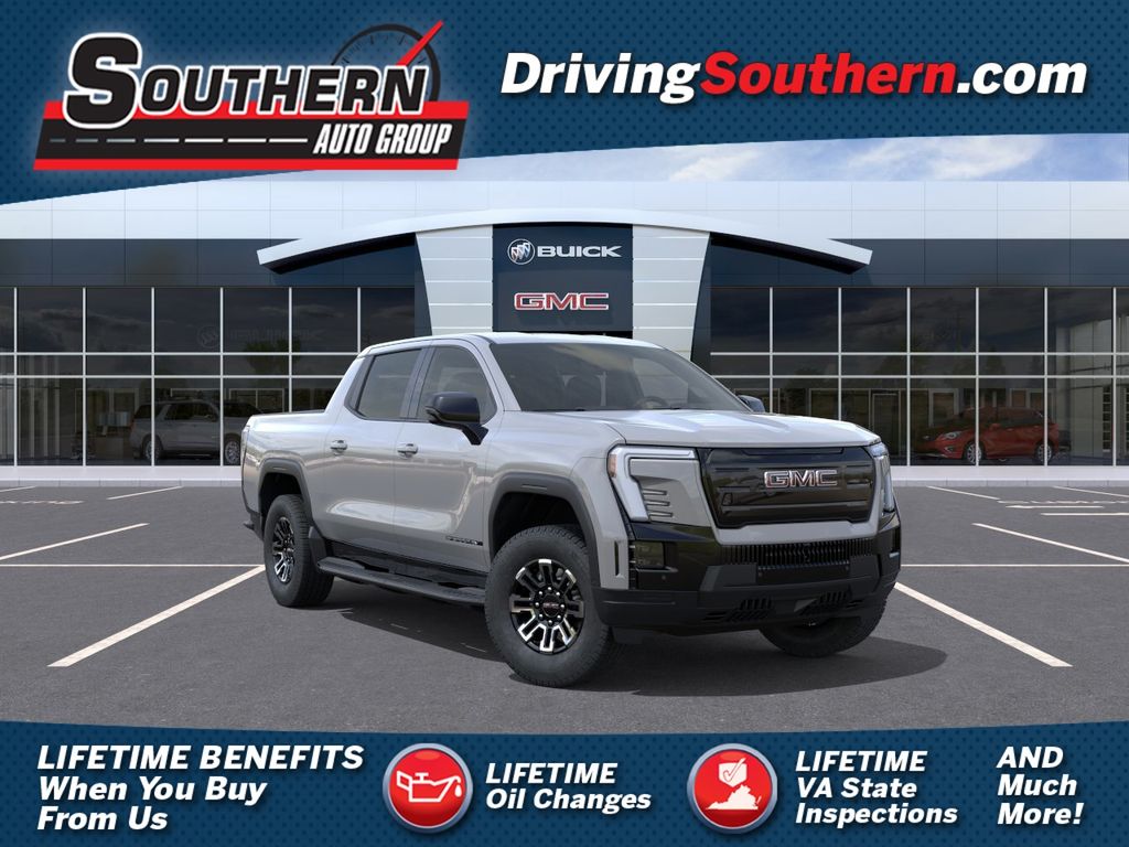 Thunderstorm Gray 2026 GMC Sierra EV Pickup Truck All-Wheel Drive 1-Speed Automatic