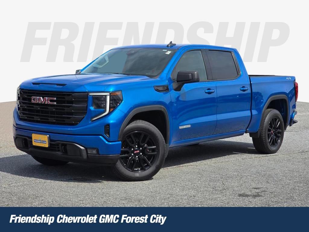 Dynamic Blue Metallic 2023 GMC Sierra 1500 Pickup Truck Four-Wheel Drive 8-Speed Automatic