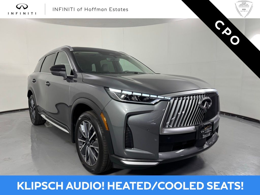Gray (Graphite Shadow) 2026 INFINITI QX60 Luxe AWD SUV / Crossover All-Wheel Drive 9-Speed Automatic