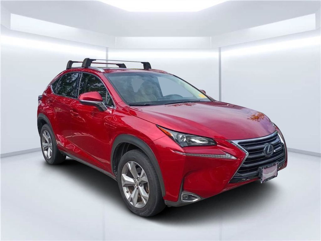 Matador Red Mica 2017 Lexus NX Hybrid SUV / Crossover All-Wheel Drive Continuously Variable Transmission