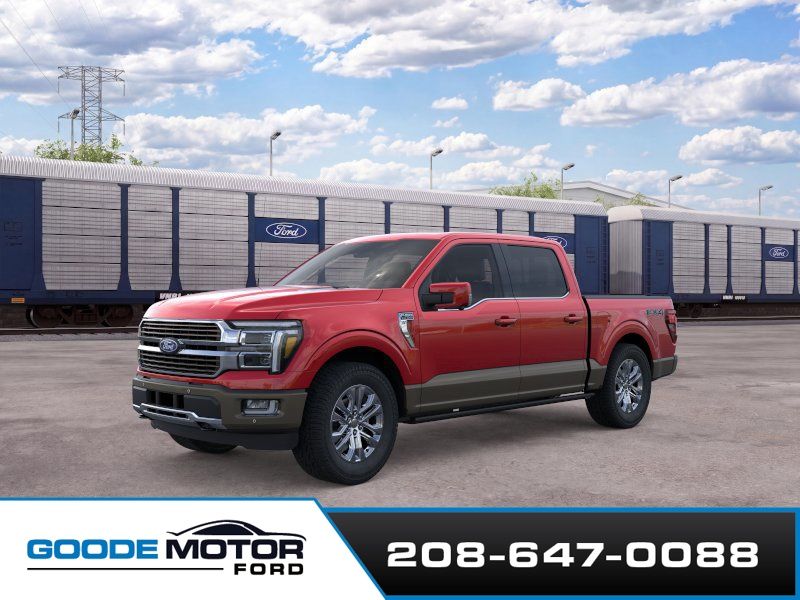 Ruby Red Metallic Tinted Clearcoat 2026 Ford F-150 Pickup Truck Four-Wheel Drive Automatic