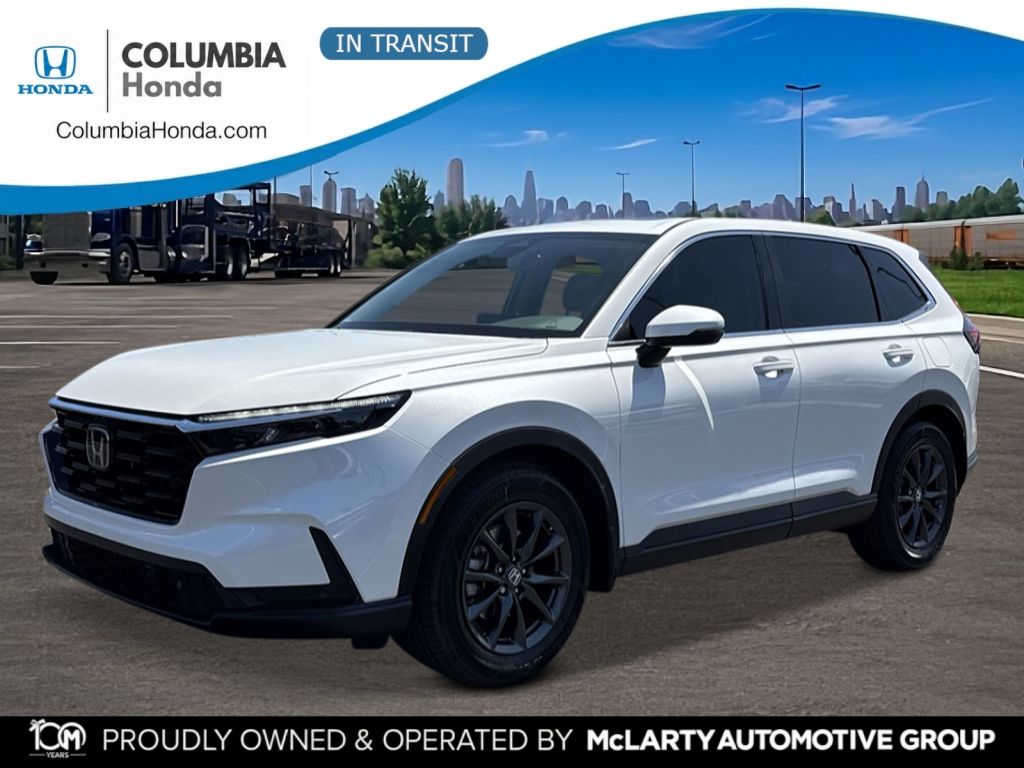 Platinum White Pearl 2026 Honda CR-V SUV / Crossover Front-Wheel Drive Continuously Variable Transmission