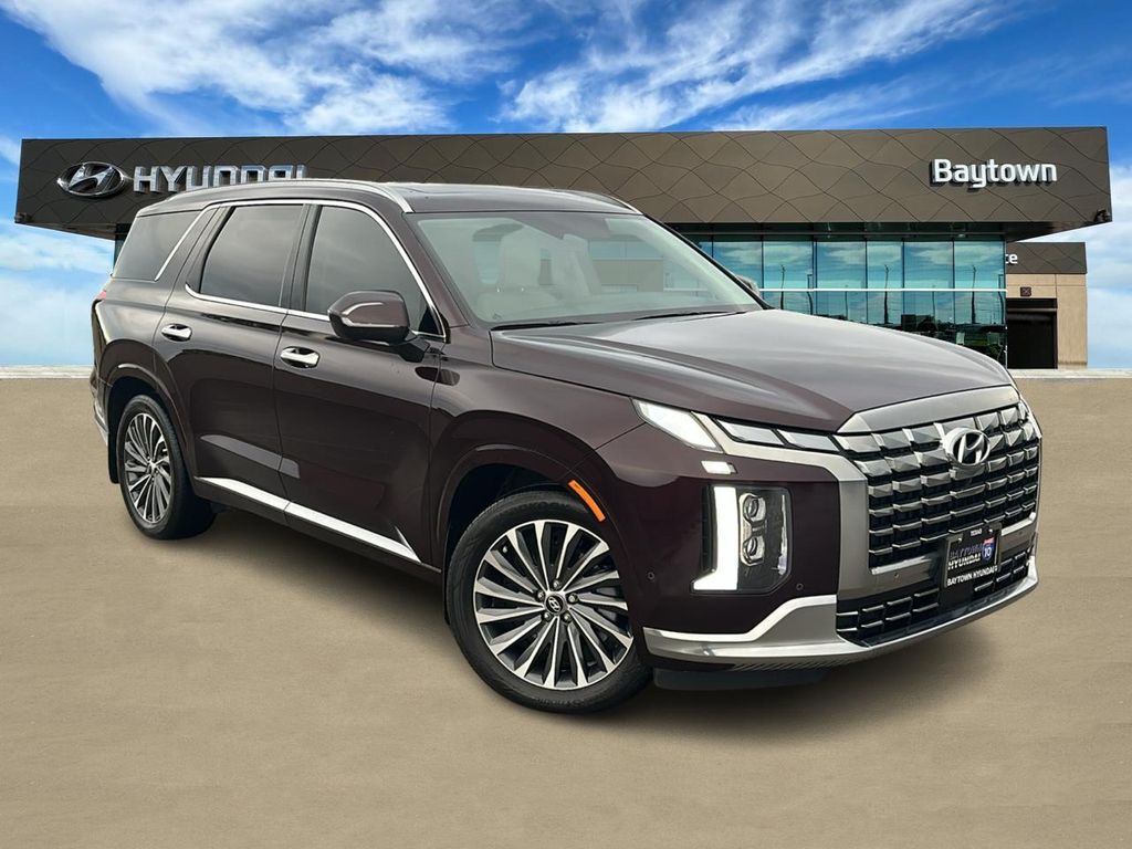 2024 Hyundai Palisade Calligraphy Red at Don McGill Toyota