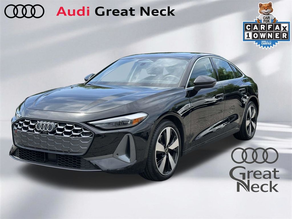 Black Metallic 2025 Audi A5 quattro Premium Sedan Sedan All-Wheel Drive 7-Speed Automatic