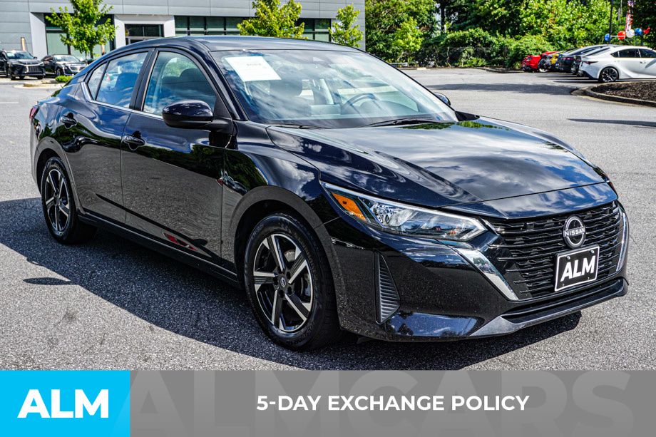 Used 2024 Black Nissan SV image 3