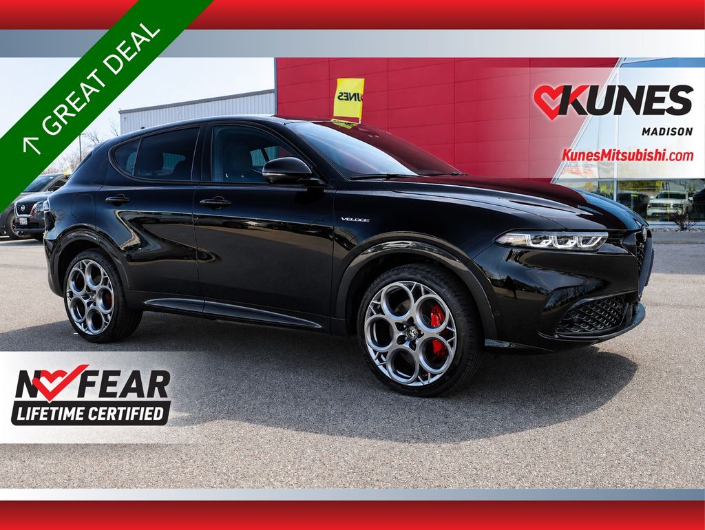 Alfa Black 2024 Alfa Romeo Tonale  All-Wheel Drive 6-Speed Automatic