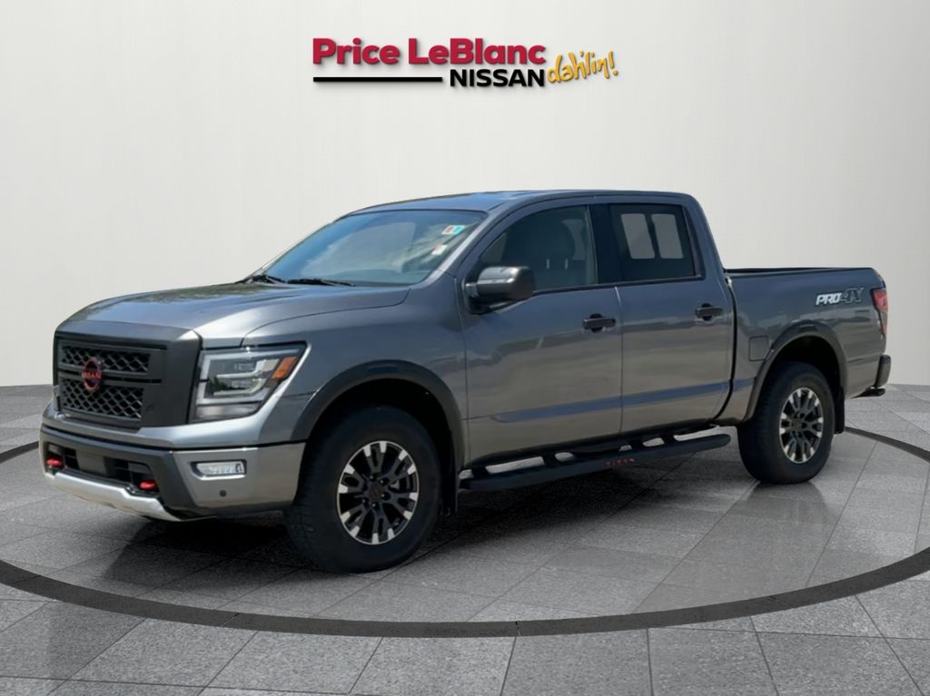 2024 Nissan Titan PRO-4X Gray at Browns Ford of Johnstown