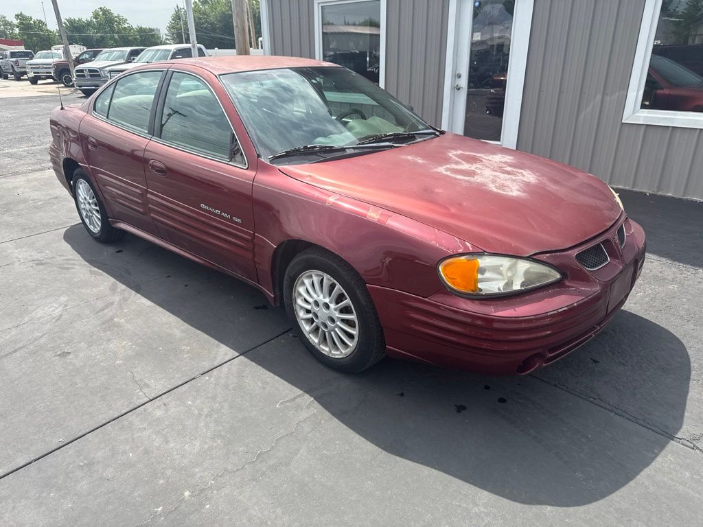 Redfire Metallic 2001 Pontiac Grand Am Sedan Front-Wheel Drive 4-Speed Automatic