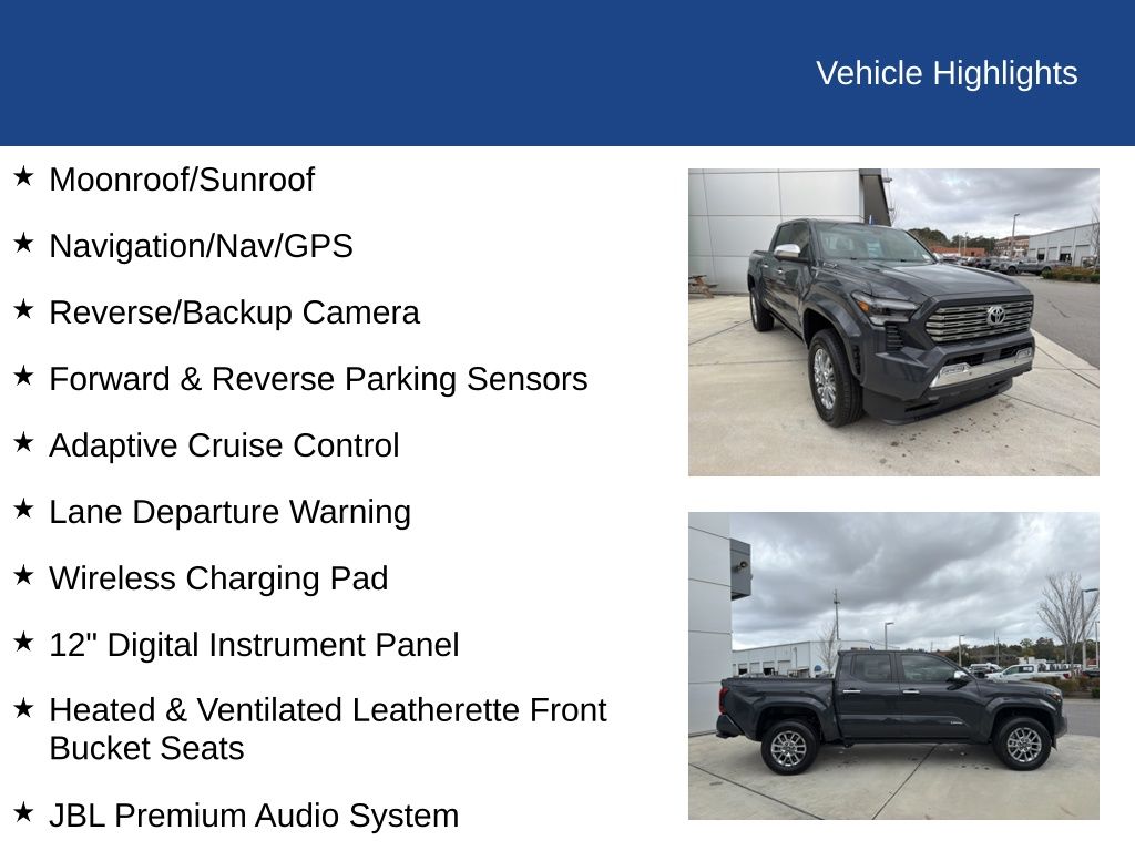 2024 Toyota Tacoma Hybrid Limited 4WD